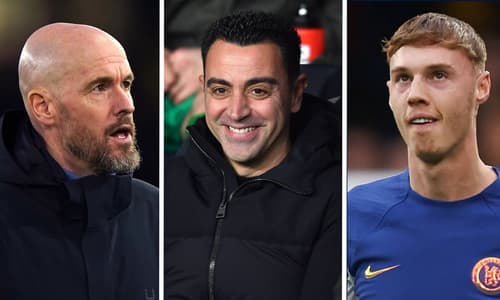 Ten Hag, Xavi, Cole Palmer
