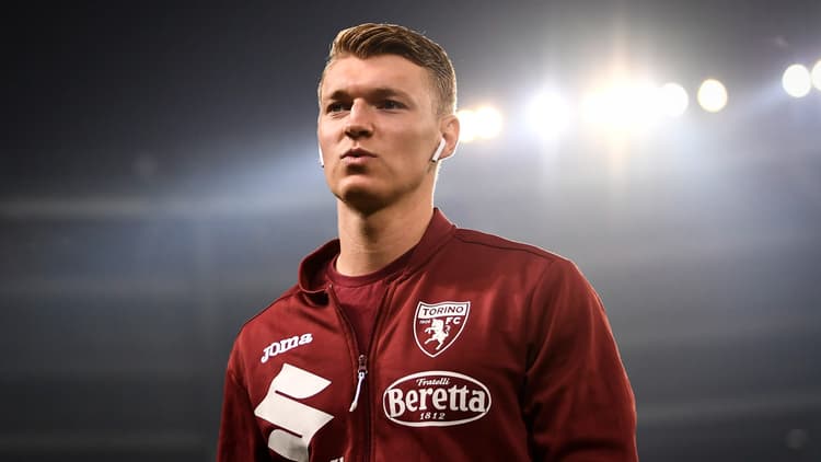 Perr Schuurs kwam in totaal al veertien wedstrijden voor Torino dit seizoen en maakte één treffer.