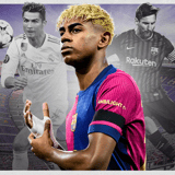 Lamine Yamal, Lionel Messi, Cristiano Ronaldo