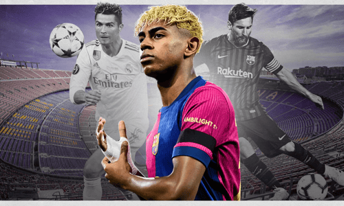 Lamine Yamal, Lionel Messi, Cristiano Ronaldo