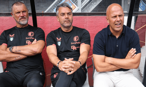 John de Wolf, Marino Pusic, Arne Slot, Feyenoord