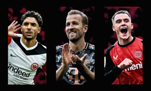 Omar Marmoush, Harry Kane, Florian Wirtz