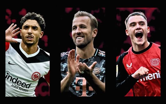 Omar Marmoush, Harry Kane, Florian Wirtz