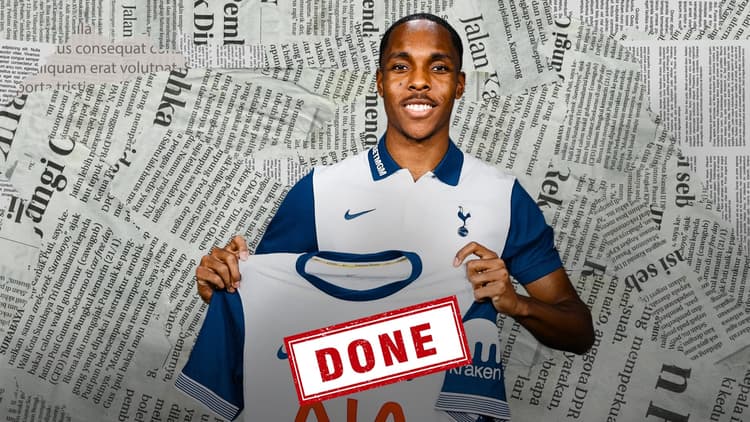 Mathys Tel joined Tottenham