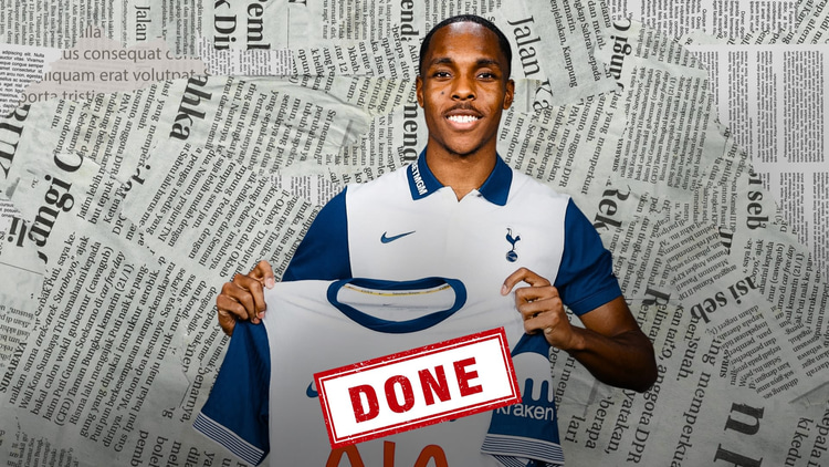 Mathys Tel joined Tottenham