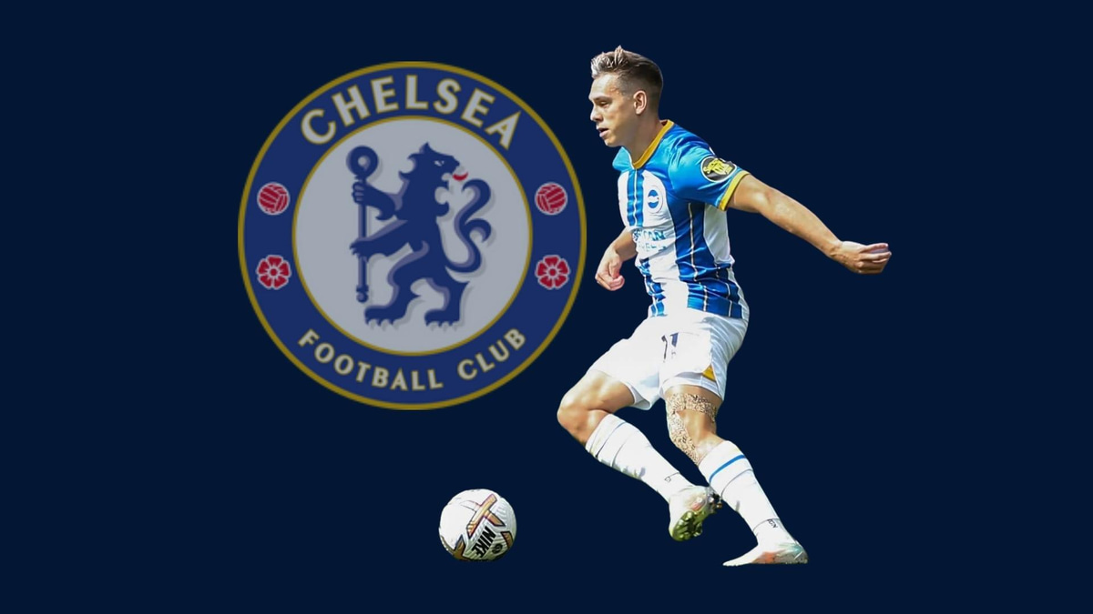Leandro Trossard, Brighton, Chelsea badge, 2022/23