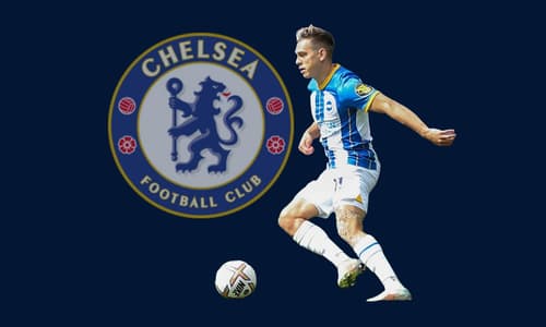 Leandro Trossard, Brighton, Chelsea badge, 2022/23