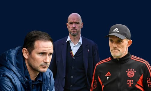 Frank Lampard, Erik ten Hag, Thomas Tuchel