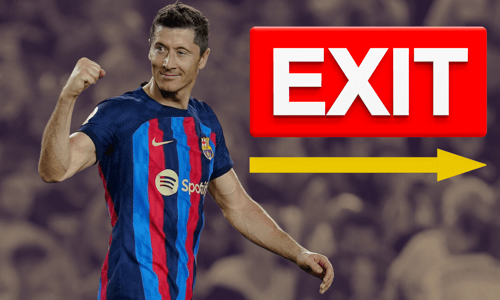 Robert Lewandowski, Exit, Barcelona