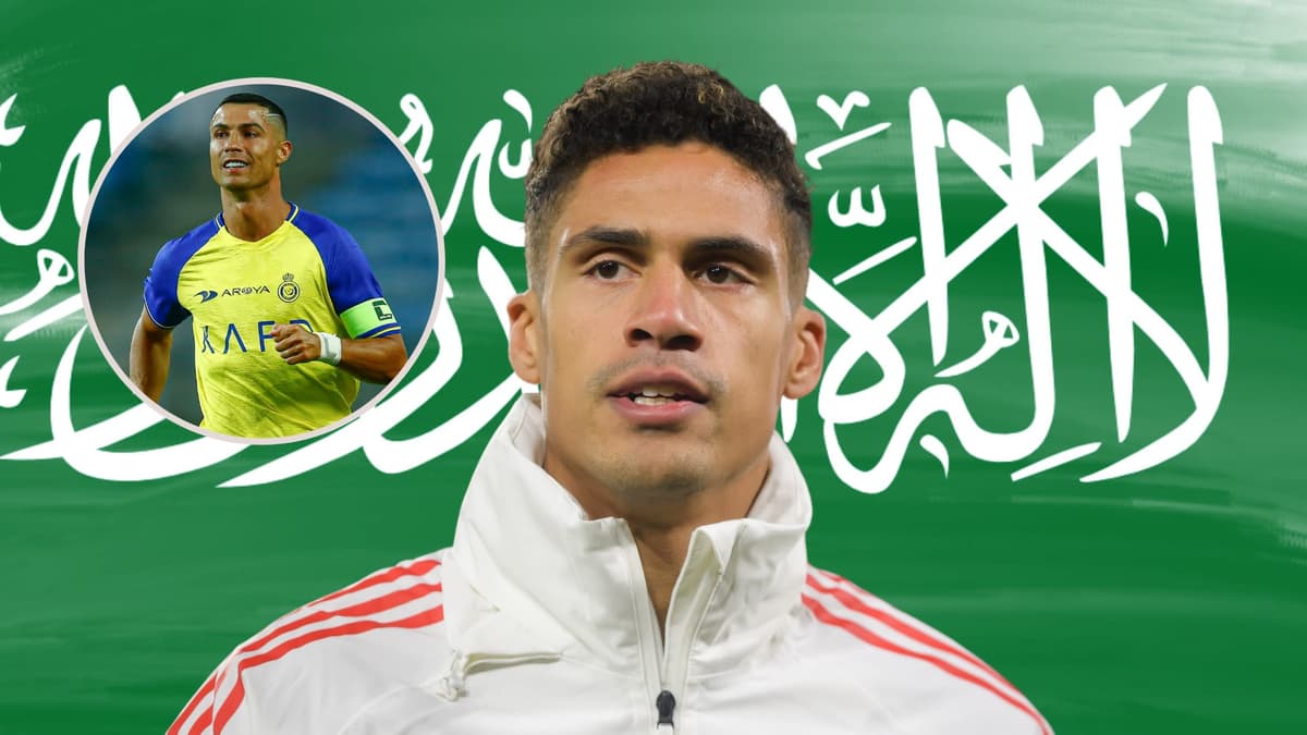 Raphael Varane Cristiano Ronaldo Saudi Arabia