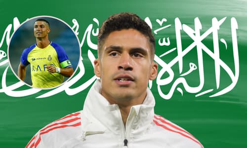 Raphael Varane Cristiano Ronaldo Saudi Arabia