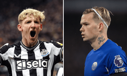 Anthony Gordon, Mykhailo Mudryk, Newcastle, Chelsea