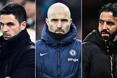 Mikel Arteta, Enzo Maresca, Ruben Amorim