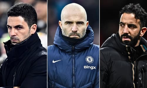 Mikel Arteta, Enzo Maresca, Ruben Amorim