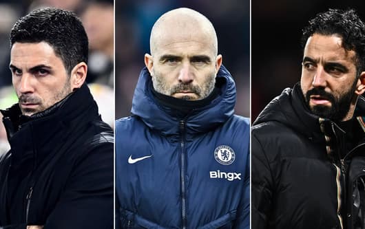 Mikel Arteta, Enzo Maresca, Ruben Amorim