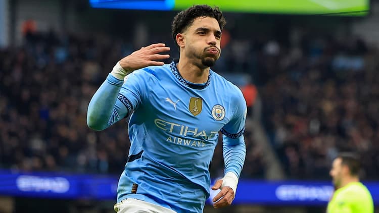 Omar Marmoush joined Man City in January 2025