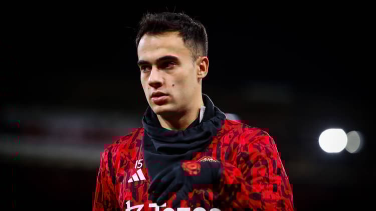 Sergio Reguilon left Man Utd in January