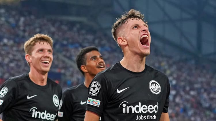 Lindstrom helped Eintracht to the last 16 of last season's Champions League