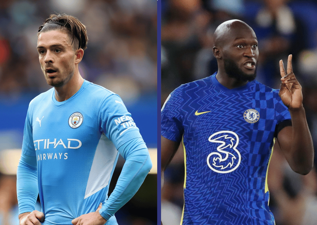 Jack Grealish v Romelu Lukaku
