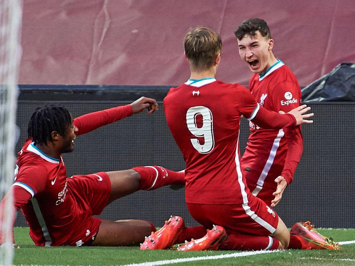 Liverpool youngster Mateusz Musialowski