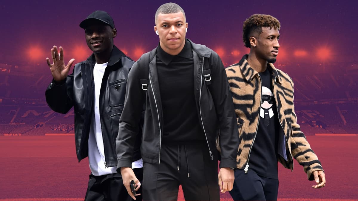 Randal Kolo Muani, Kylian Mbappe, Kingsley Coman, Man Utd