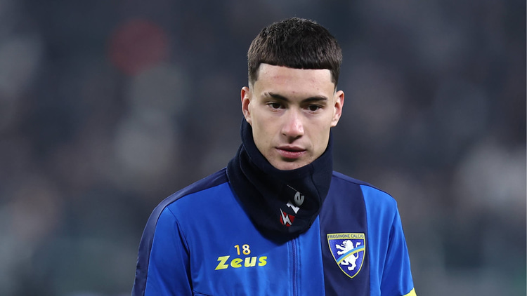Matias Soule spent last season on loan at Frosinone