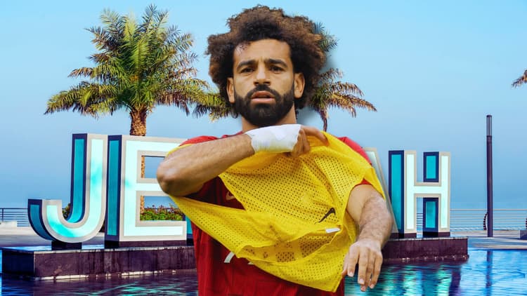 Salah has been linked with Al-Ittihad for weeks