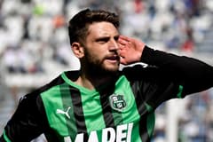 Domenico Berardi in action for Sassuolo