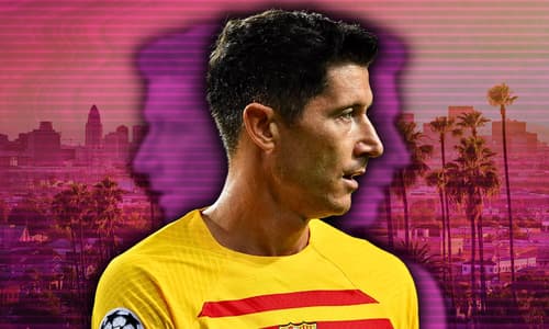 Robert Lewandowski, Los Angeles, Barcelona, MLS