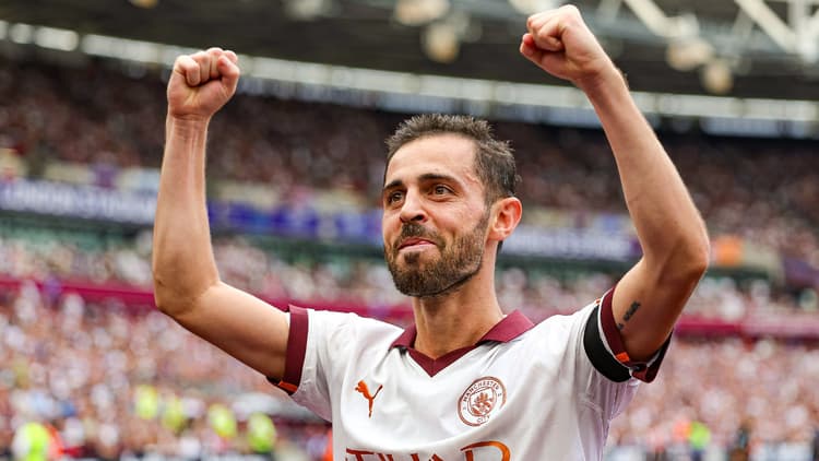 Bernardo Silva joined Man City in 2017