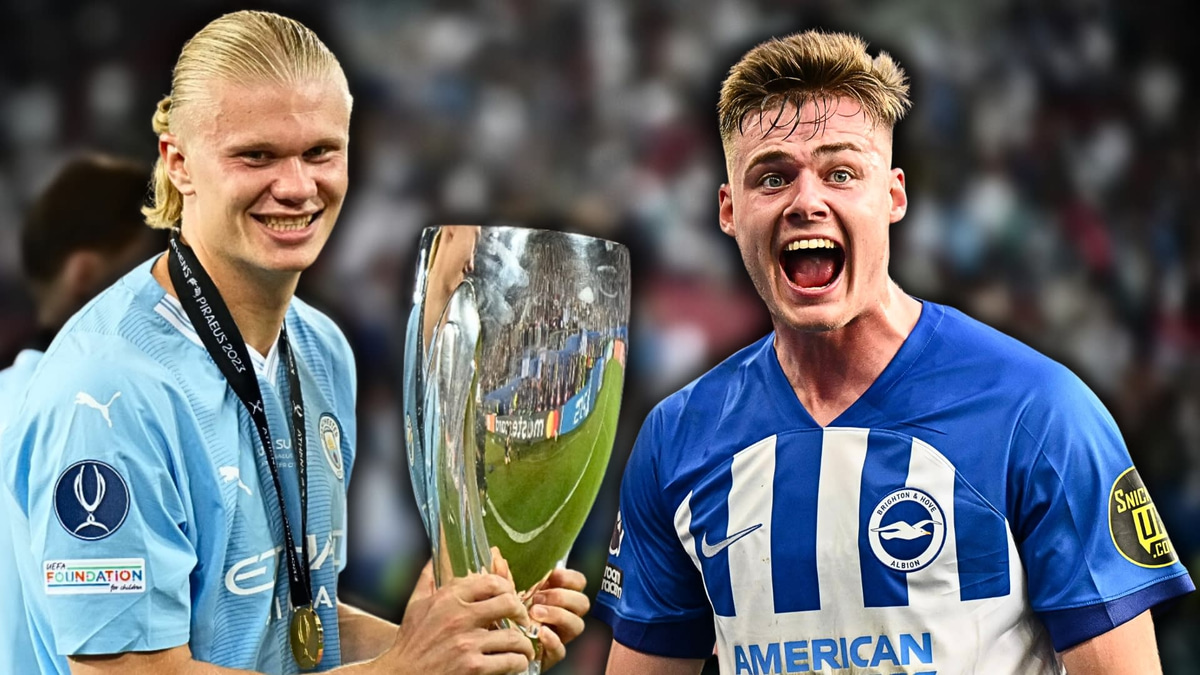 Erling Haaland, Man City, Evan Ferguson, Brighton