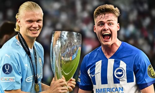 Erling Haaland, Man City, Evan Ferguson, Brighton