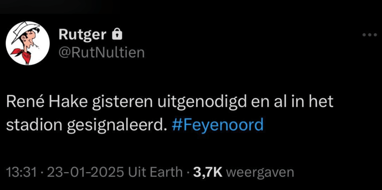 Post van Rutger Vinke