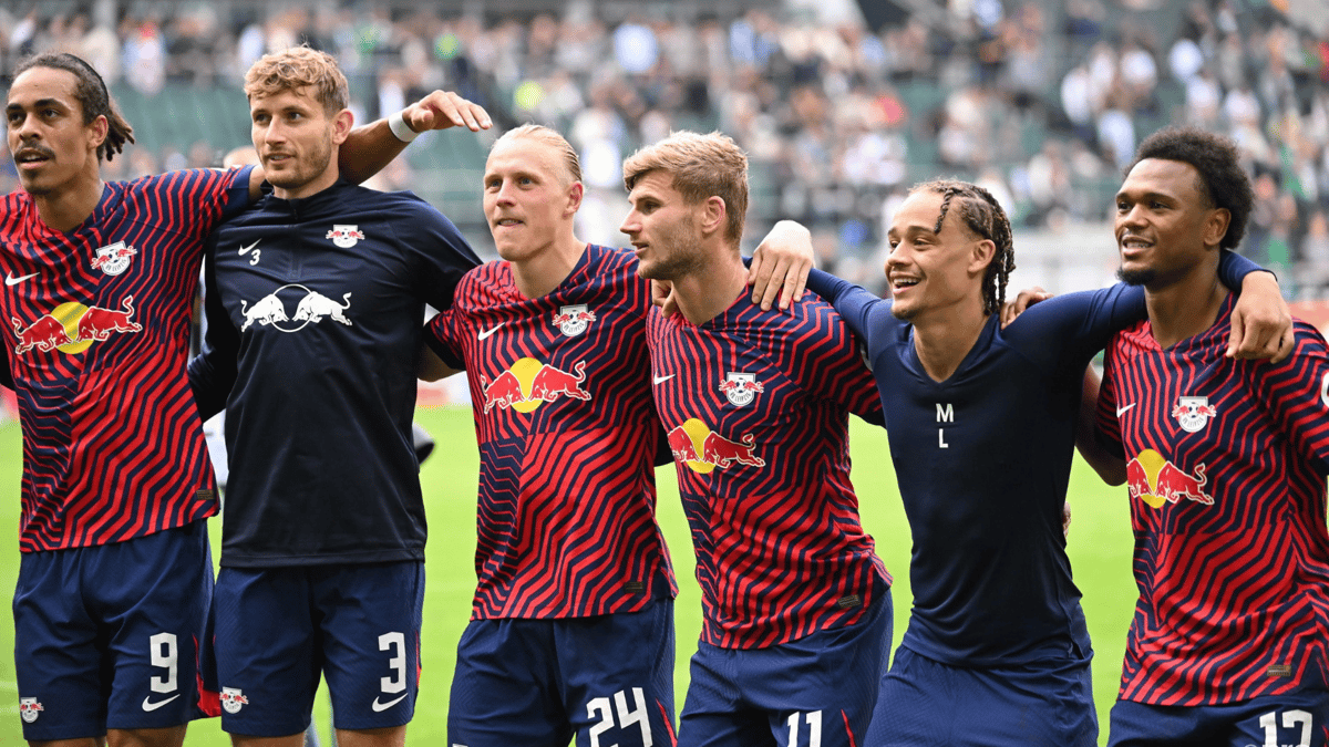 Timo Werner, Xavi Simons, Loïs Openda, RB Leipzig