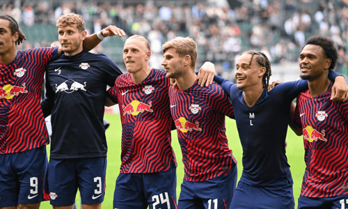 Timo Werner, Xavi Simons, Loïs Openda, RB Leipzig