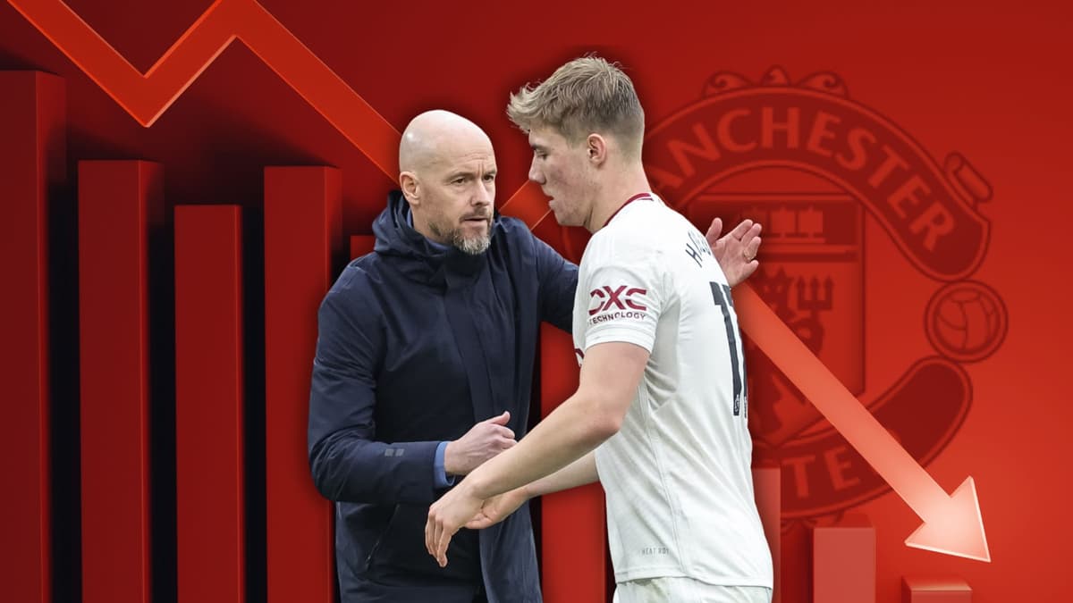 Erik ten Hag, Rasmus Hojlund, Man Utd, 2023/24