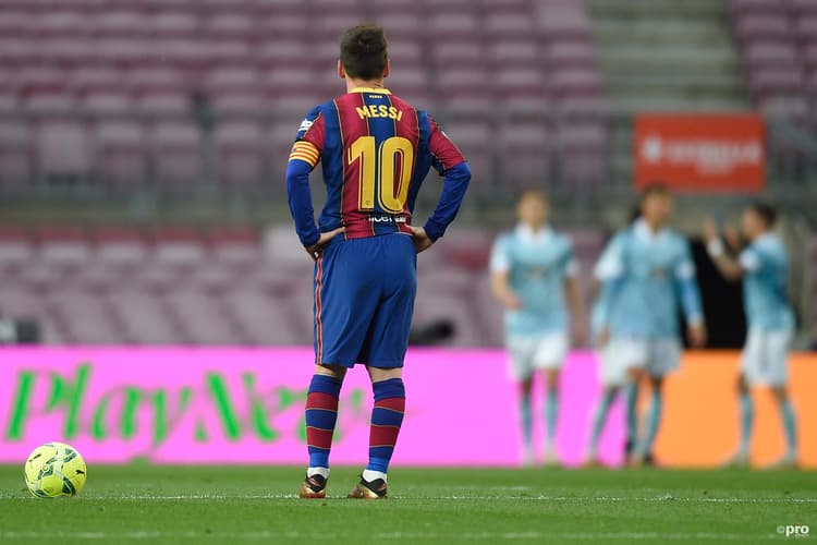 Messi could once again get knocked out by Man City