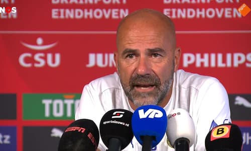Peter Bosz, PSV, Persconferentie