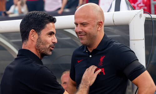 Mikel Arteta, Arsenal, Arne Slot, Liverpool, 2024/25