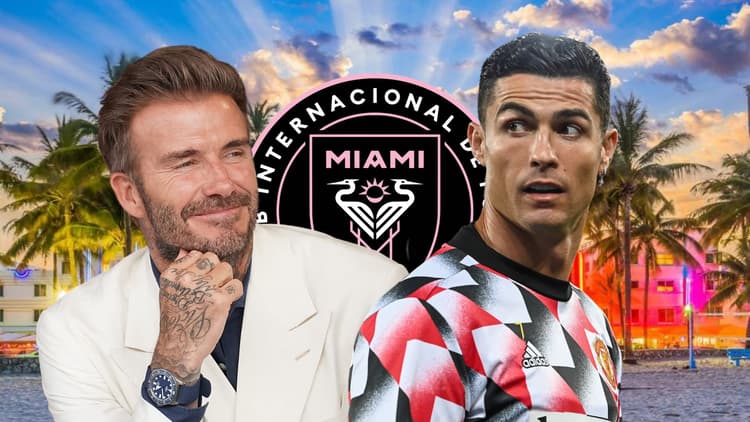 Ronaldo has been linked with David Beckham's Inter Miami franchise