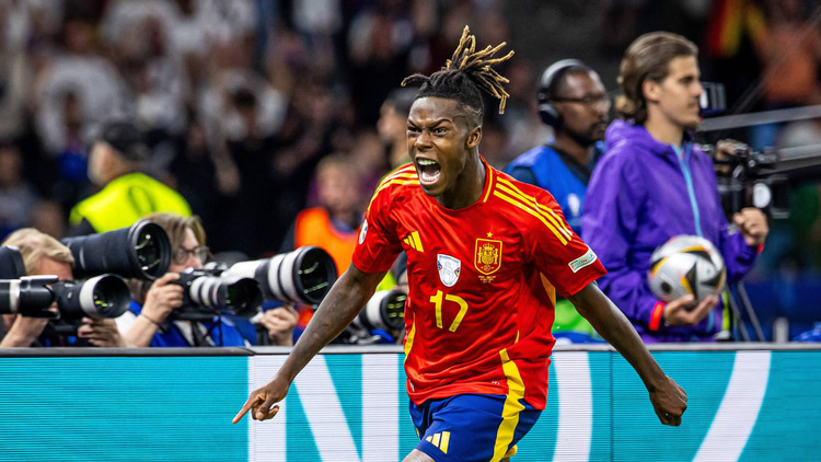 Nico Williams shone at Euro 2024