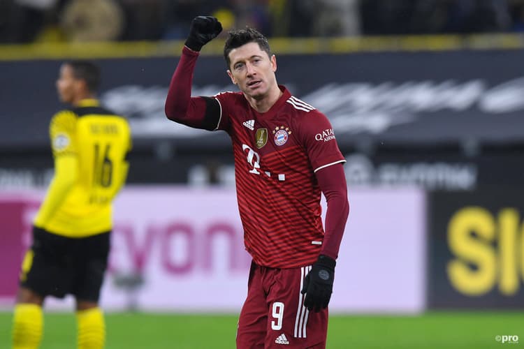 Lewandowski has continued scoring goals by the truckload for Bayern