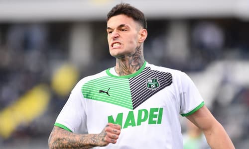 Gianluca Scamacca, Sassuolo, 2021-22