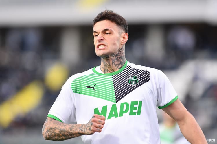 Gianluca Scamacca, Sassuolo, 2021-22