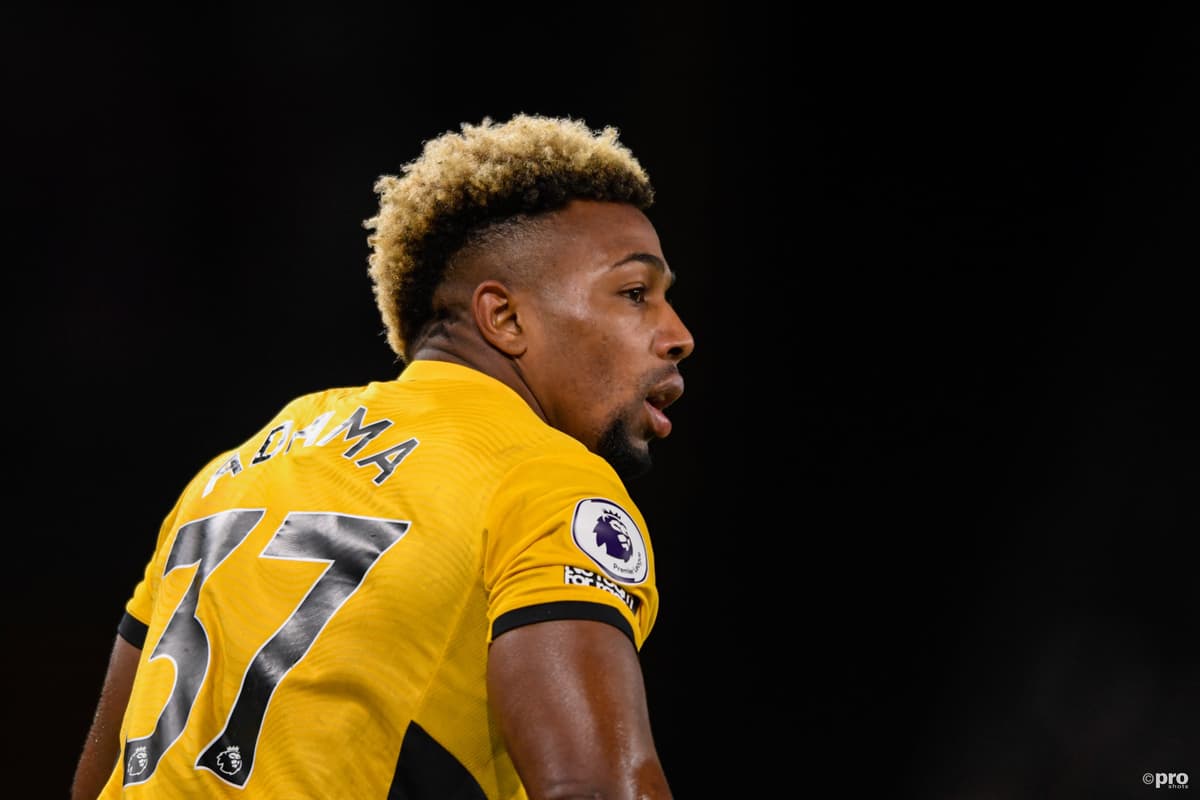 Wolves winger Adama Traore