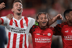 Luuk de Jong, Xavi Simons, Sávio, PSV, 2022/23