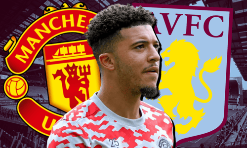 Jadon Sancho, Man Utd, Aston Villa