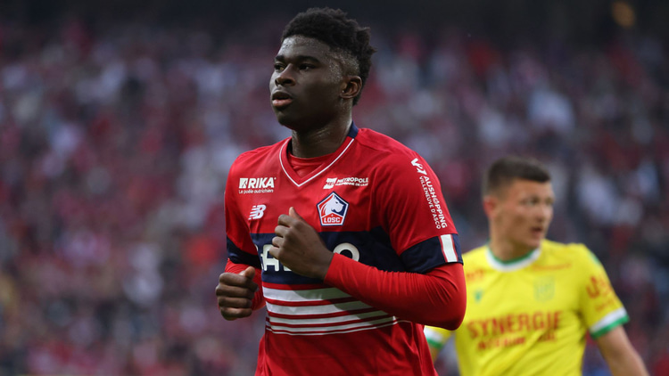 Baleba in action for Lille