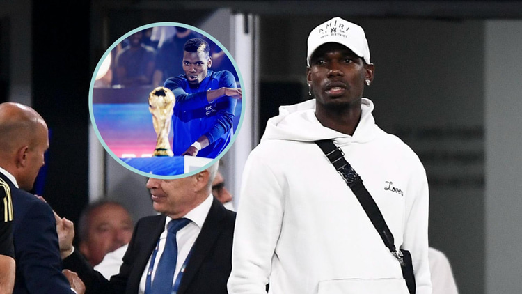 Paul Pogba is out of the World Cup with injury