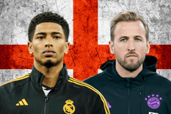 Jude Bellingham, Harry Kane, England, 2024